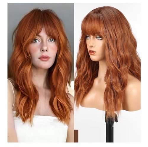 Wokestar long wig with fringe - wokestar,
