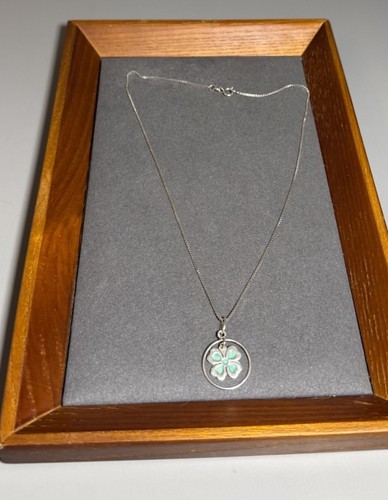 Vintage necklace sterling - necklace,