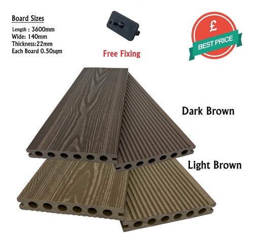 Premium composite decking - 3.6m,