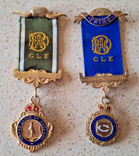 GRAND LODGE OF ENGLAND MEDALS/ JEWELS - One silver gilt and Hallmarked.