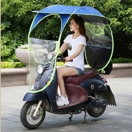 Motorcycle rain canopy cover - canopy,