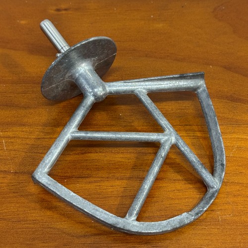Metal blade paddle beater - metal,