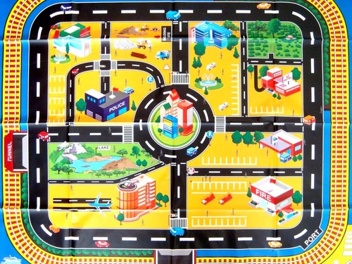 Emkay giant city playmat - emkay®,