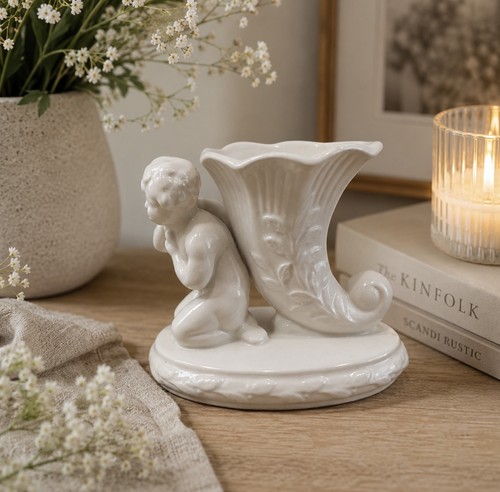 Vintage sylvac cream - vintage, cherub