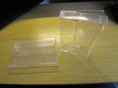 Two audio cassette clear - cassette,