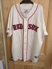 Boston Red Sox Majestic Schilling #38 Jersey Men's Size XL Pit To Pit 27