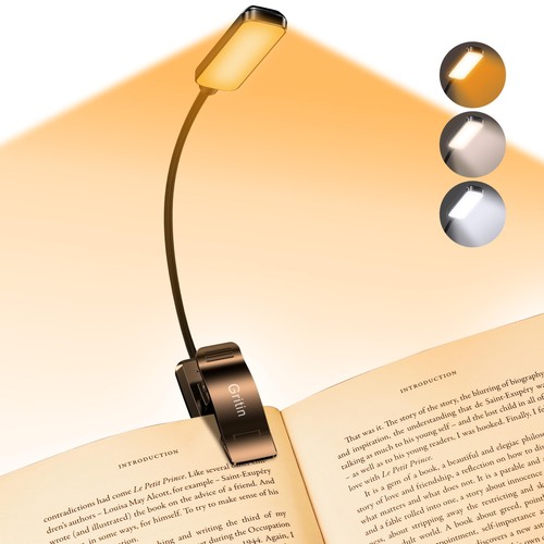 Led clip book light 3 - 9, light,