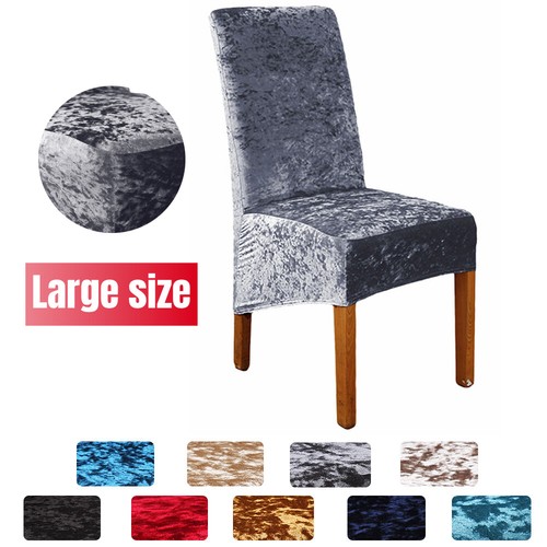 Stretch crushed velvet dining - velvet,