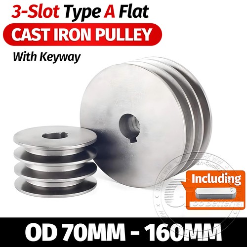 Cast iron drive pulley - iron,