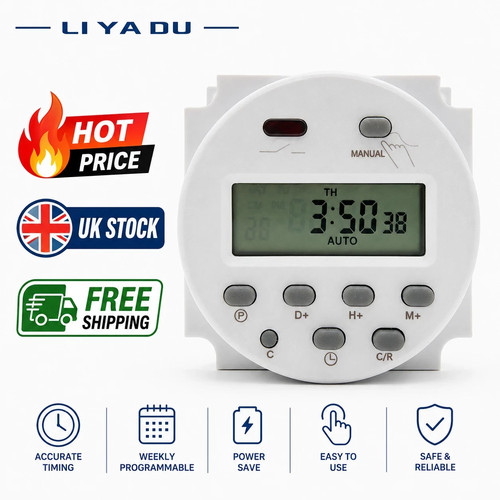 12v 16a lcd digital - 12v,