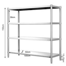 Commercial Kitchen Catering Stainless Steel Shelves Storage Rack Shelving Unit 