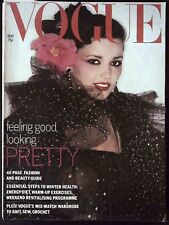 VOGUE UK November 1977 MARCIE HUNT Bill Gibb GRACE CODDINGTON Mary Quant @ EXCLT