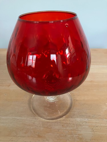 Vintage ruby red - , brandy