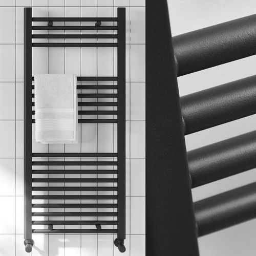 Bathroom heated towel rail - heated,