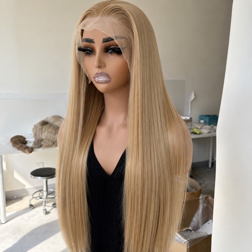 Blended blonde synthetic hair - blonde,