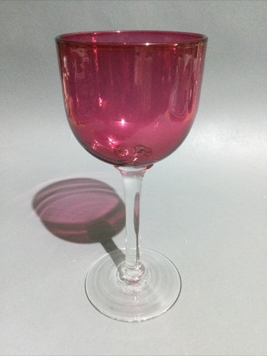 Bristol glass cranberry large - glass,