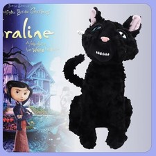 35cm Coraline Black Cat Plush