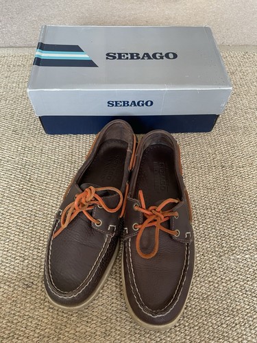 Sebago mens 5 brown - uk, 8.5
