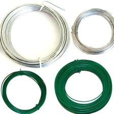 Garden Wire Heavy Duty SIZE CHOICE Galvanised Metal Fencing 0.7-3mm Thickness