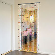 Natural Bamboo Beaded Curtain Colorful Bamboo Beaded Window Door Curtain Divider