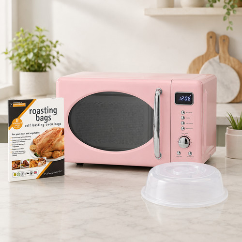 Stunning new pink - new, microwave
