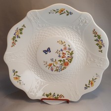 Bone China Plate "Cottage Garden" 12"(32cm) Aynsley Collection, Made in England