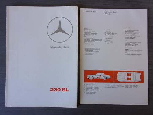 Mercedes benz 230 pagoda - mercedes,