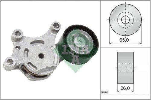 Ina belt tensioner - tensioner, ford