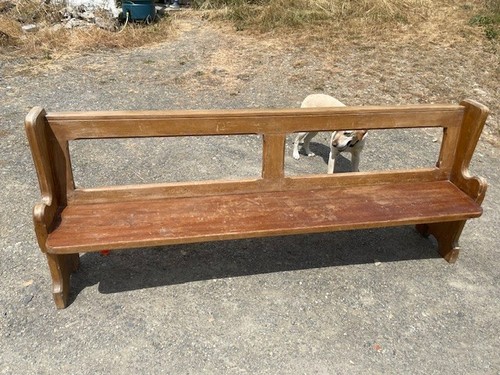 Church pew bench seat ready - bench,