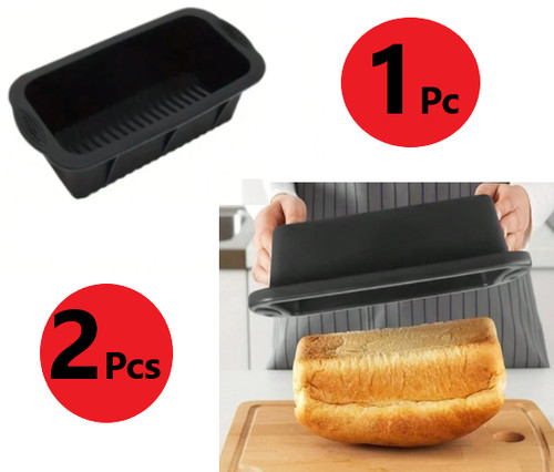 Silicone loaf tins rectangle - tins,