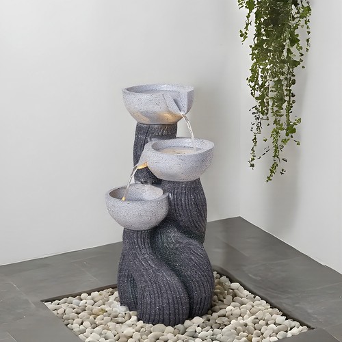 Solar water fountain outdoor - water,