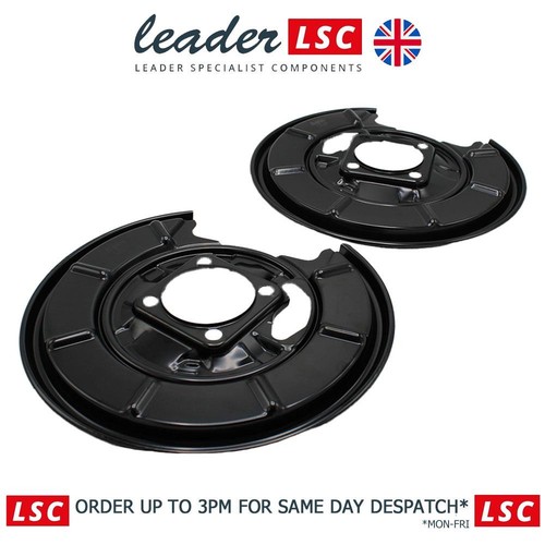 Rear brake disc backing plates - backing,