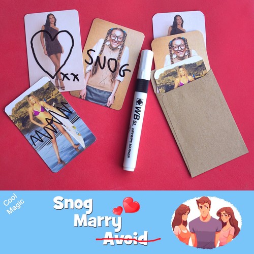 Snog marry avoid prediction - marry,