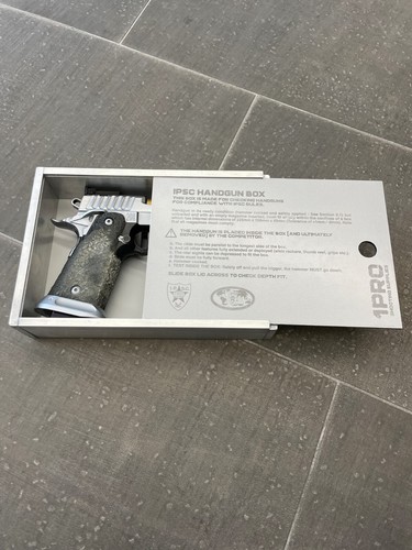 Ipsc handgun box pistol - handgun,