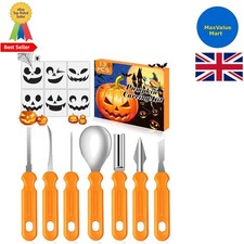 Halloween Pumpkin Carving Kit Set, 7Pcs Professional Pumpkin Carving Tools