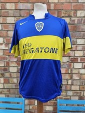 Boca Juniors Shirt 2004 / 05 Home Vintage Y2K Rare Nike  Football Jersey Uk Sm 