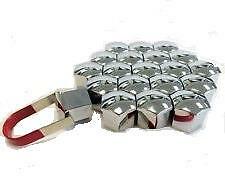 19mm chrome wheel nut covers - nut,
