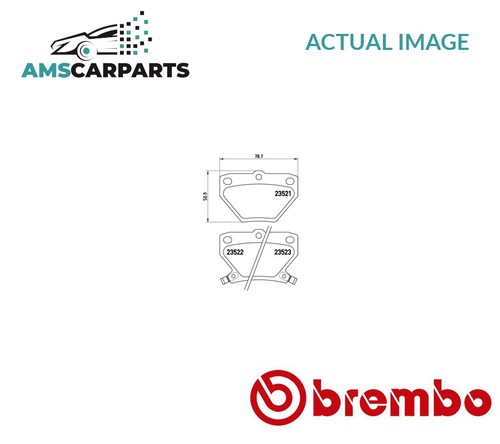 Brake pads set braking - braking, pad