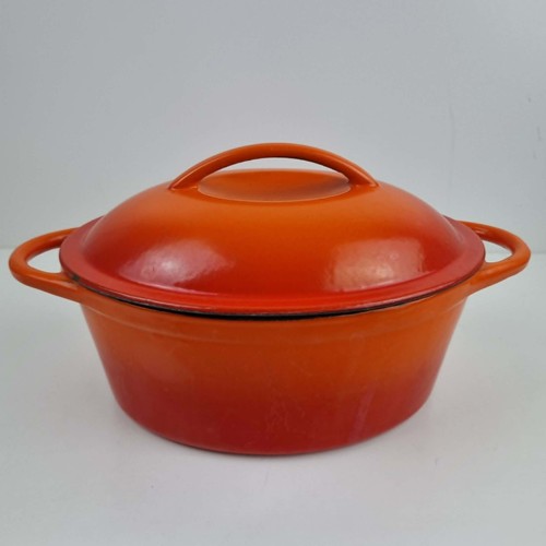 Orange cast iron - orange, cooking