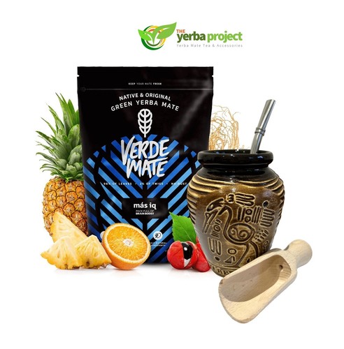 Verde mate mas yerba - verde,