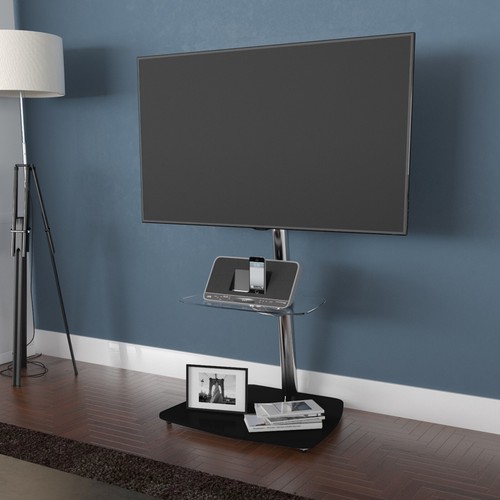 Column mount stand black - column,