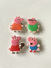 Peppa Pig George And Family Shoe Charm Croc Charm Jibbitz Widgets
