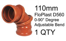 Floplast D560 110mm 0 - 90 °