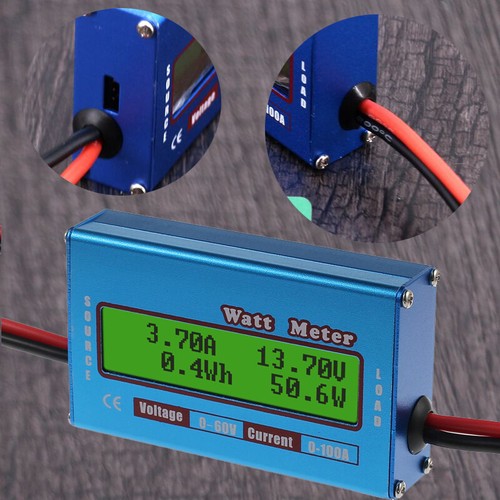 Digital lcd watt meter - digital,