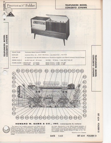 1963 telefunken concerto - 1963,