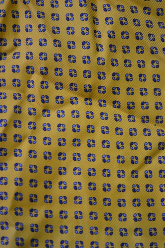 Silk cotton yellow - cotton, men's