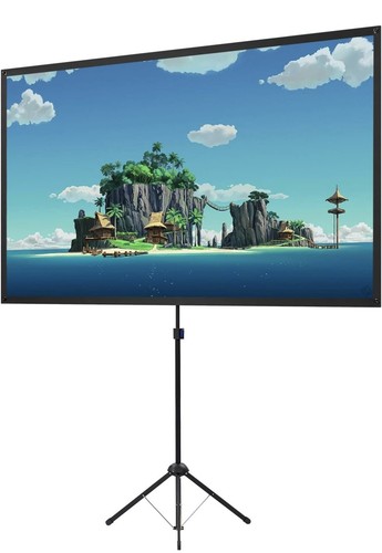 Projector screen with stand - screen,