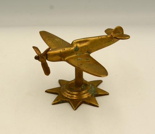 Vintage trench art brass ww2 - vintage,