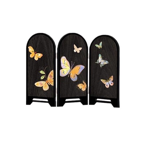 Hinged tabletop screen - tabletop,