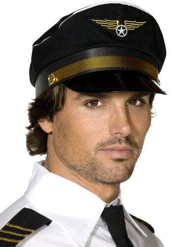 Airline pilot hat - airline, stag